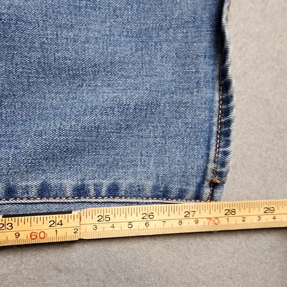 Old Navy Mid Rise Knicker Boot Cut Classic Blue Women's Jeans Size 8 Short - Picture 10 of 10